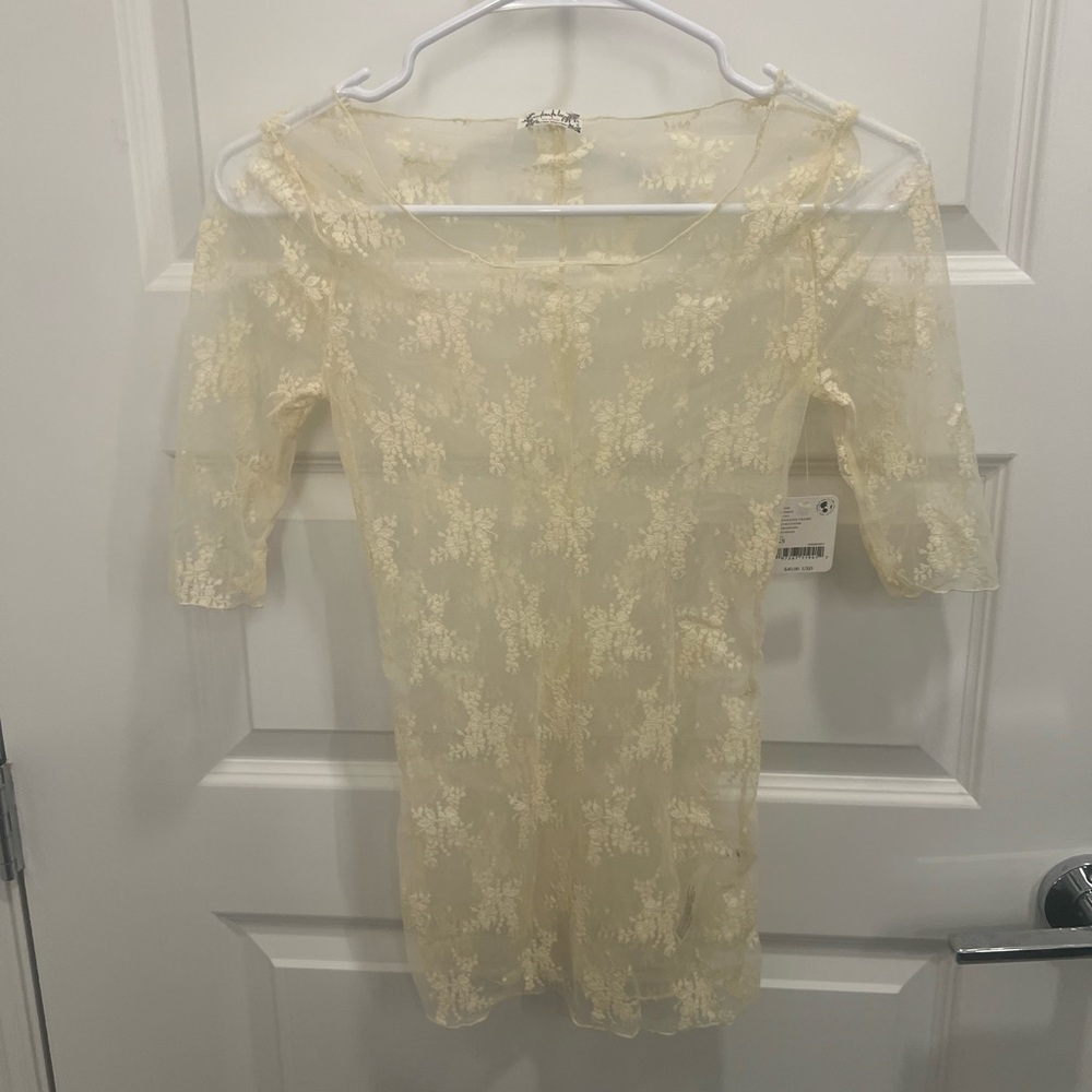 Free People Lace Top